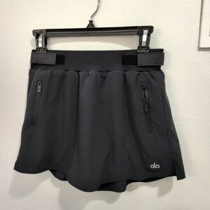 Nwot. Alo Black Athletic Skirt Short
